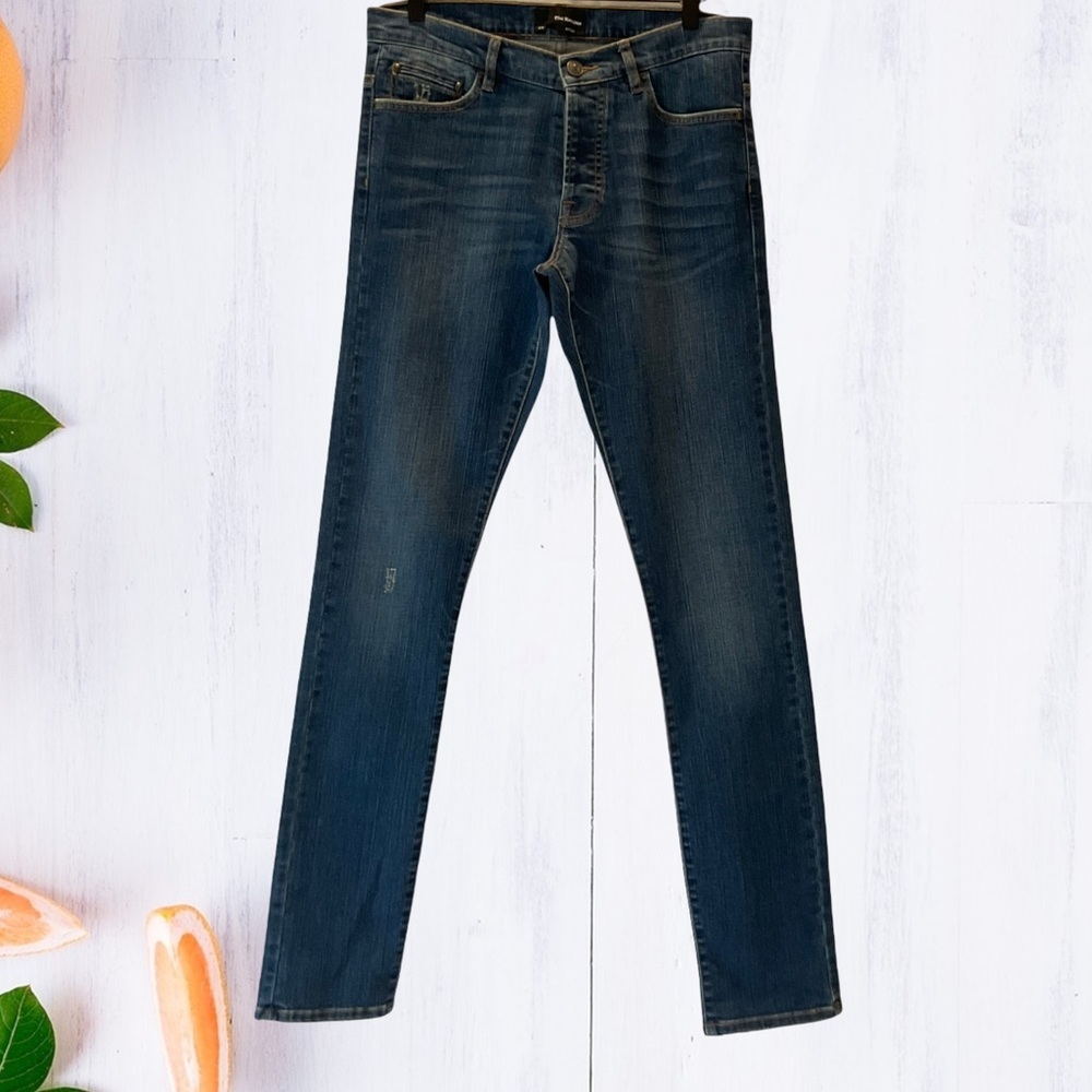 The Kooples Fitted Skinny Button Fly Midrise Jeans Waist 29